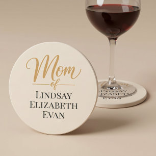 Porta-copos Mãe Elegante Personalizada