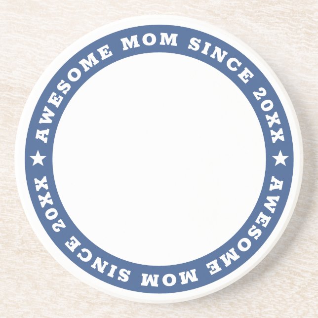 Porta-copos Mãe Incrível Desde 20XX Foto Simples Moderna (Frente)
