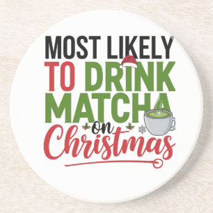 Porta-copos Mais Propenso a Beber Matcha no Natal Café
