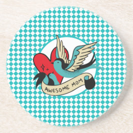 Porta-copos Mamãe Tattoo e Harlequin incríveis