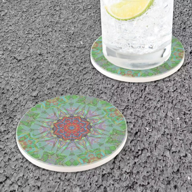 Porta-copos Mandala da versão do segundo Confianza (Criador carregado)