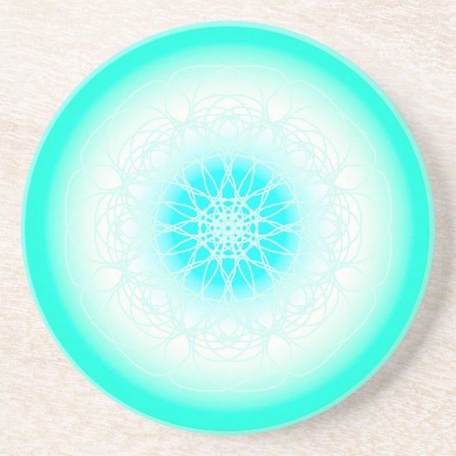 Porta-copos Mandala de Cura (Frente)