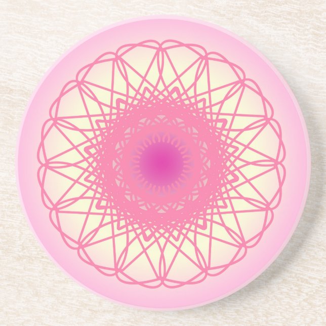 Porta-copos Mandala do Poder (Frente)
