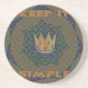 Porta-copos Mantenha Simples: O Design de Padrão Claridade Rea