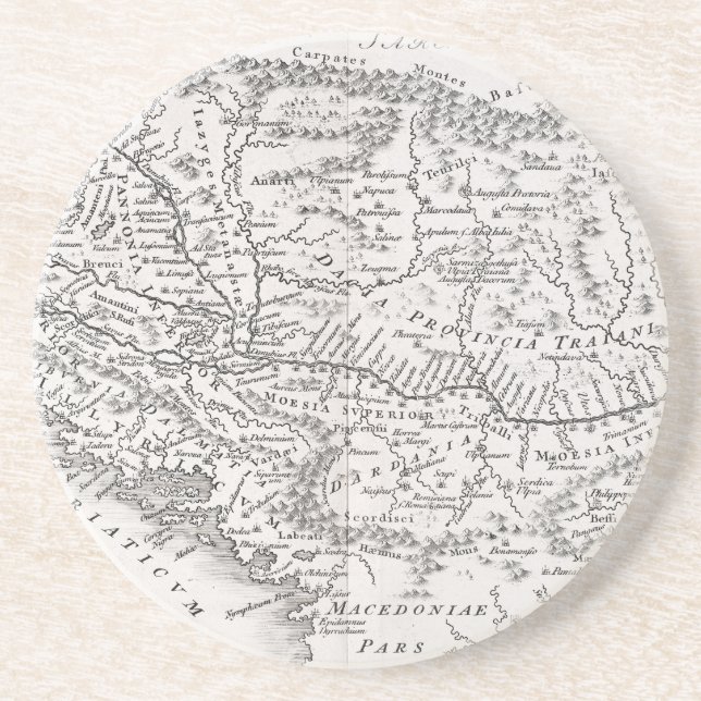 PORTA-COPOS MAPA: PANNONIA (Frente)