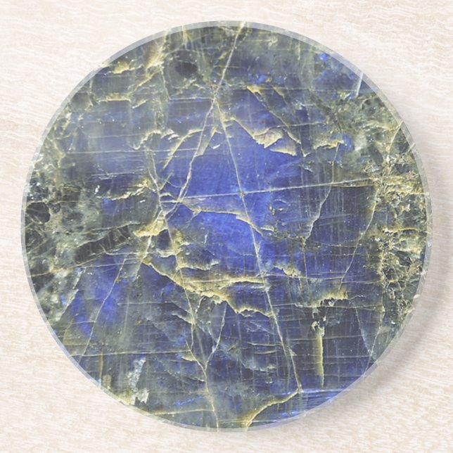 Porta-copos Marble Azul (Frente)