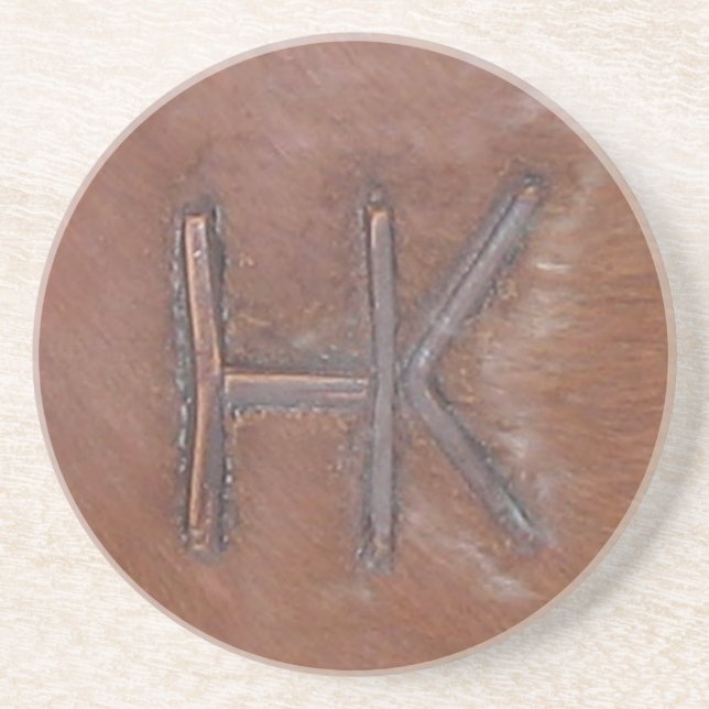 Porta-copos Marca do rancho de Harris (Frente)