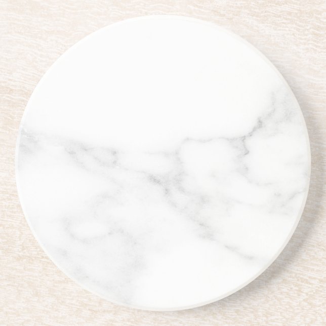 Porta-copos Mármore Branco (Frente)