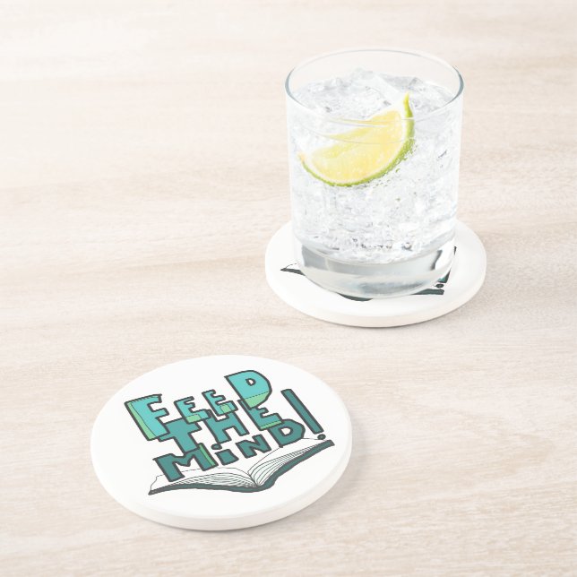 Porta-copos MAZIPOODLES Feed The Mind 066 (Lateral)