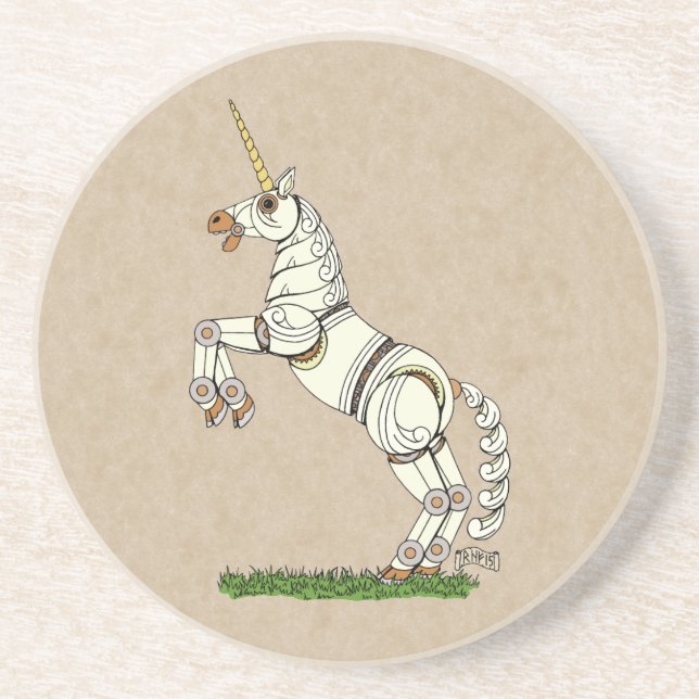 Porta copos mecânica de Unicórnio (Frente)