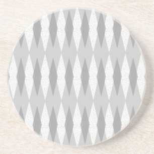 Porta-copos meio século Moderna Cinza Argyle Sandstone Porta