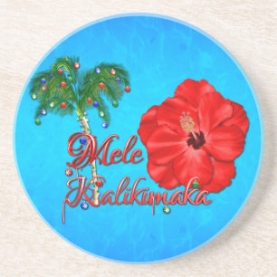 Porta-copos Mele Kalikimaka