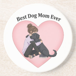 Porta-copos Melhor Mãe de Cachorro de Todos os Tempos Lab Pret