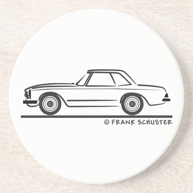 Porta-copos Mercedes SL Pagoda Hardtop (Frente)