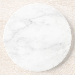 Porta-copos Mesa de mármore branco simples moderna rustic pape