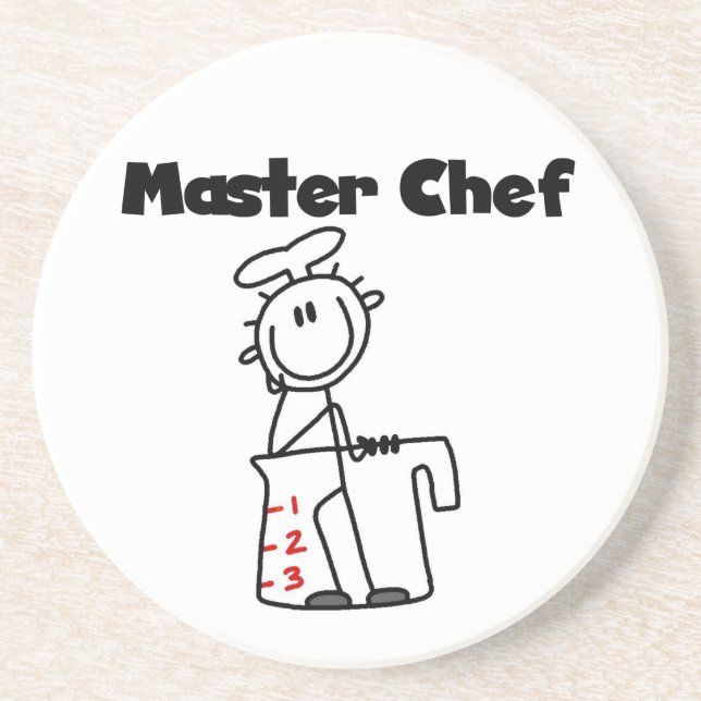 Porta-copos Mestre Chef (Frente)