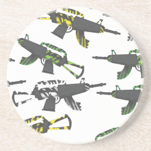 Porta-copos Metralhadora futurista