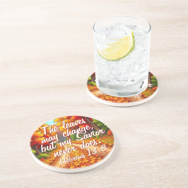 Porta-copos Meu Salvador Nunca Muda (Lateral)