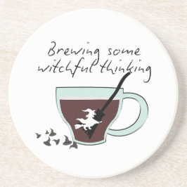 Porta-copos Mikitiez halloween espresso bruxa café