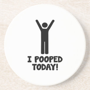 Porta-copos Mim Pooped hoje!