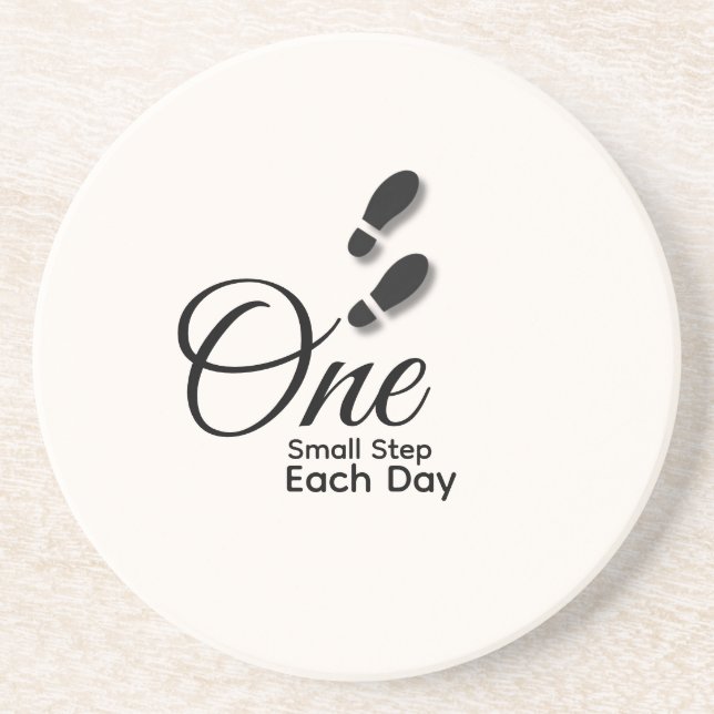 Porta-copos Minimal Motivational Coaster-Drink Coaster (Frente)