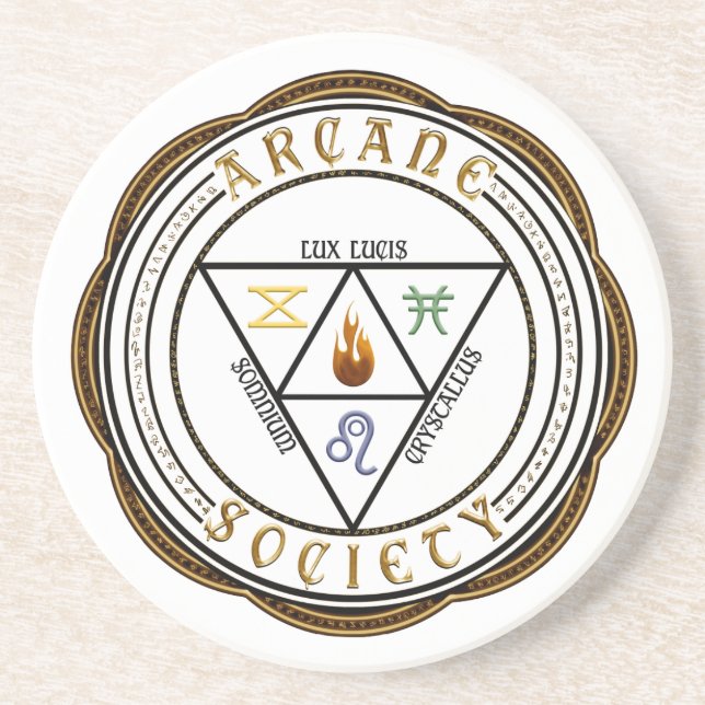 Porta copos misteriosa (Frente)