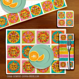 Porta copos Mod Sun Faces