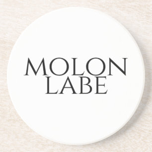 Porta-copos Molon Labe