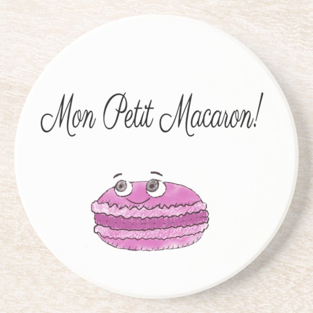Porta-copos Mon Petit Macaron (Frente)