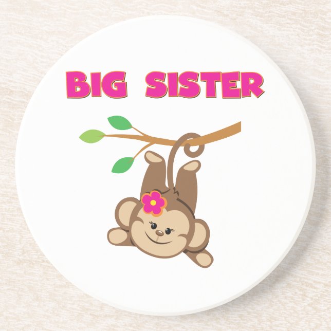 Porta-copos Monkey Big Sister (Frente)