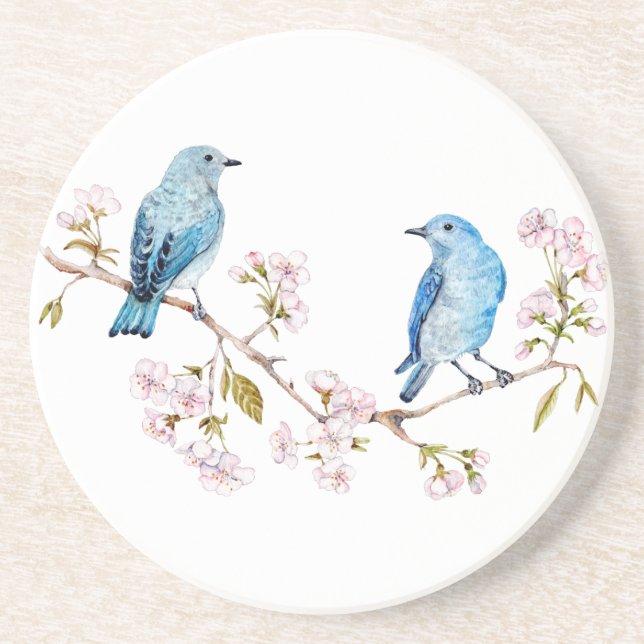 Porta-copos Montanha Bluebird na Seção Sakura (Frente)