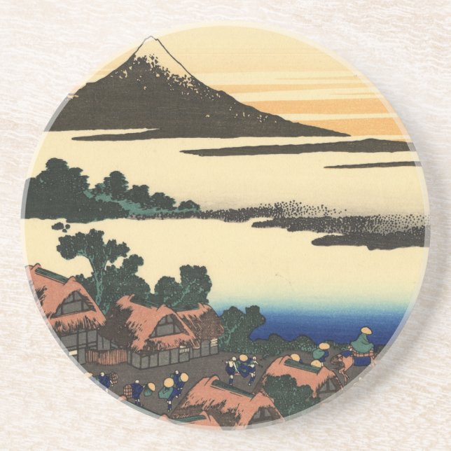 Porta-copos Monte Fuji Japão Sunset (Frente)