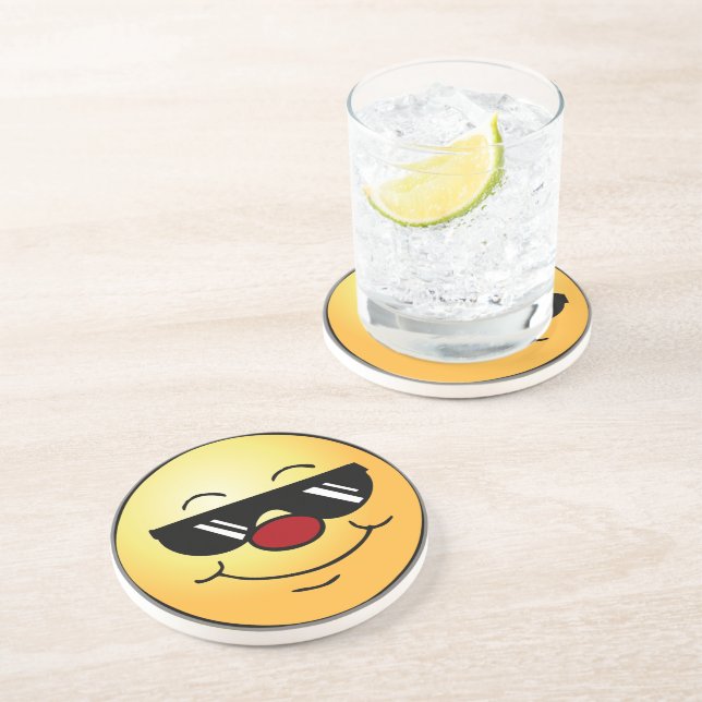 Porta-copos Moody Face Grumpey (Lateral)