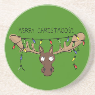 Porta-copos Moose Cute Engraçado Natal