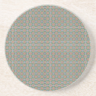 Porta-copos Moroccan Zellige Pattern Geometric Coaster