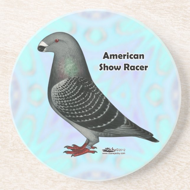 Porta-copos Mostrar ASR do Racer (Frente)