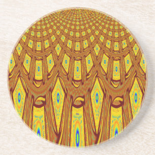 Porta-copos Motif africano tribal