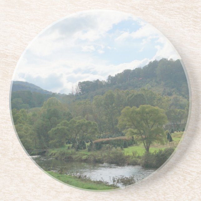 Porta-copos Mountain Brook in the Blue Ridge Mountains (Frente)