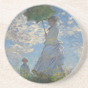 Porta-copos Mulher com Parasol - Madame Monet e seu filho