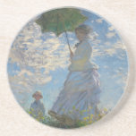 Porta-copos Mulher de Monet com um parasol<br><div class="desc">A obra-prima de Claude Monet: Mulher com um parasol. Visite nossa loja para outros itens de correspondência</div>