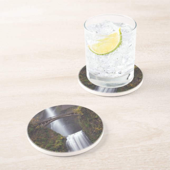 Porta-copos Multnomah cai no outono atrasado (Lateral)