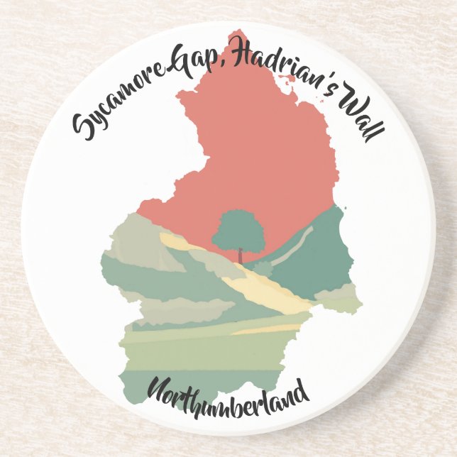 Porta-copos Muro de Hadrian (Frente)