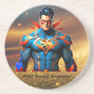 Porta-copos "Muscle Marvels: Super-Herói Criador"