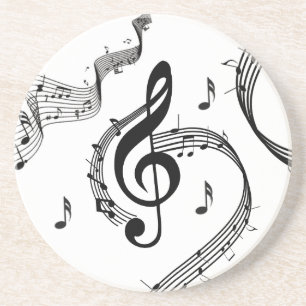 Porta-copos Música Clímax Clave de Sol