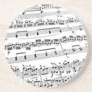 Porta-copos Música de Folha