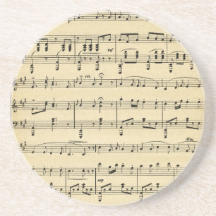 Porta-copos Música de Folha Antiga