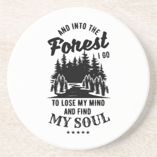 Porta-copos Na Floresta Eu Vou