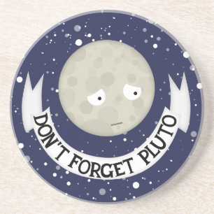 Porta-copos Não esqueça Pluto