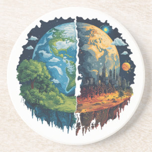 Porta-copos Não vamos matar ao planeta