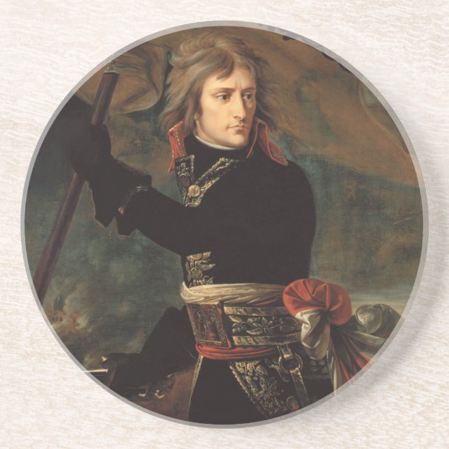 Porta-copos Napoleão Bonaparte na Ponte em Batalha de Arcole (Frente)